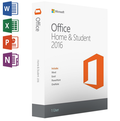 microsoft office home & student 2016 for mac (digital download)